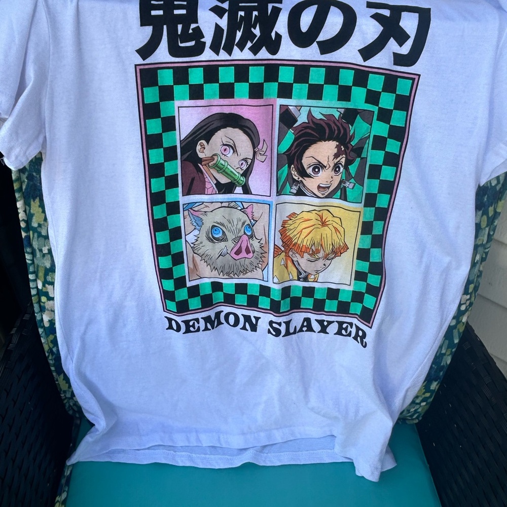 Demon Slayer shirt size medium NWOT.